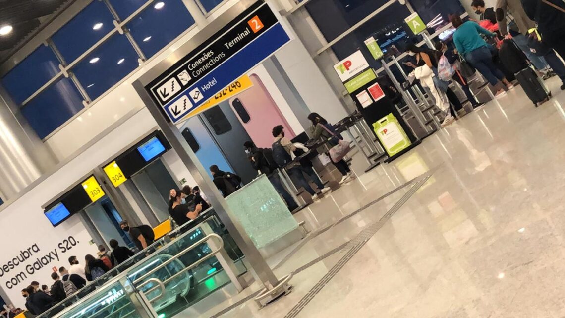 viagem de avião na pandemia