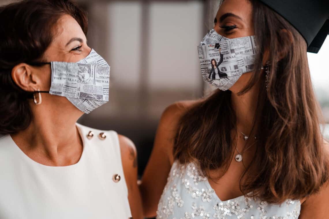 Máscaras para viajar de avião