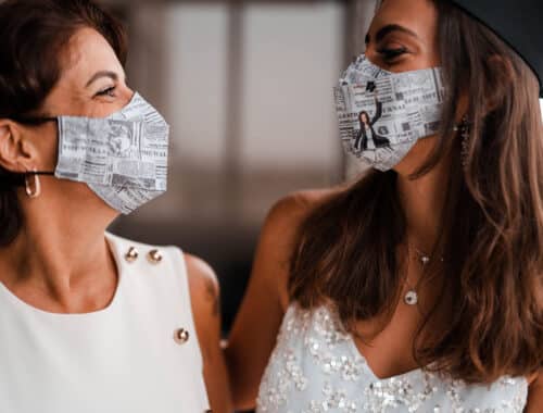Máscaras para viajar de avião