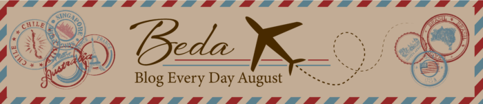 BEDA- Blog Everyday August