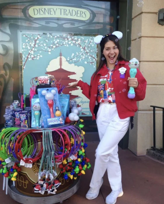 merchandise no trabalho na disney