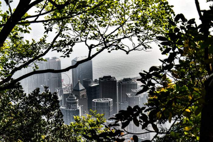 Bondinho em Hong Kong